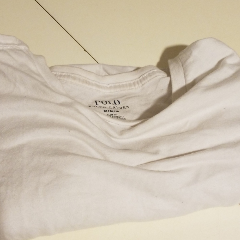 White Polo Tee for man
